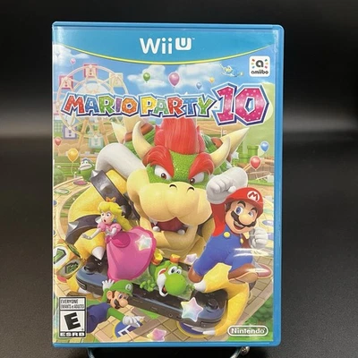 Mario Party 10 for Nintendo Wii U Blue Case Video Game - Image 1 of 4