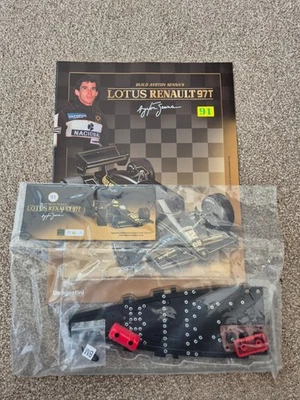 1/8 DEAGOSTINI BUILD THE 1985 LOTUS RENAULT 97T AYRTON SENNA F1 CAR ISSUE #91 - Image 1 of 3