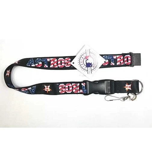 Houston Astros MLB Stars & Stripes Lanyard - Image 1 of 1