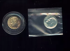 1964 (P), 1964 PROOF IN CELLO 90% SILVER ROOSEVELT DIMES (3G735) WOW!!! - Picture 1 of 1