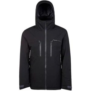 PROTEST CLAVIN MENS SKI SNOWBOARD JACKET TRUE BLACK UK SELLER - Picture 1 of 1