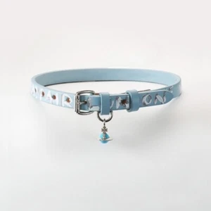 SALE! Vivienne Westwood Leather BRISTOL Choker with Saturn New in box - Picture 1 of 9
