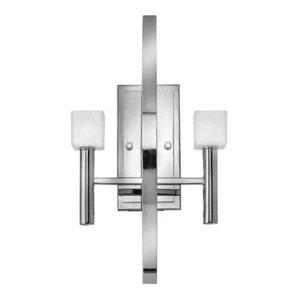 Lampada Pendente Plafoniera Lampada Sala Pranzo LED Cromo Vetro H 50cm - Foto 1 di 3