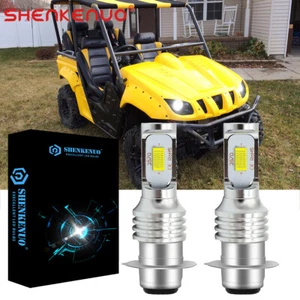 Kit faros LED 660 700 2004-2011 2012 2013 6000K bombillas blancas para Yamaha Rhino 660 700 2004-2011 2012 2013 - Imagen 1 de 11