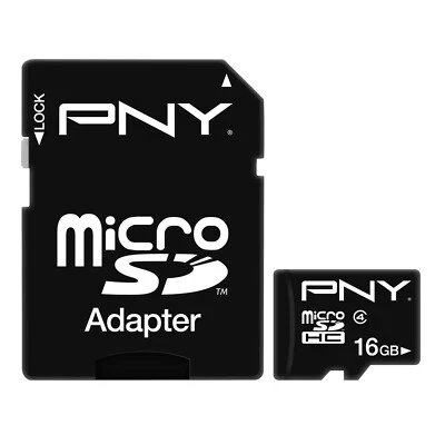 PNY Premium 16GB Class 4 - SDHC Card - P-SDHC16G4-FS - Image 1 of 4