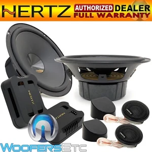 HERTZ DPK165.3 LIMITED EDITION GOLD SOUND 6.5" COMPONENT TWEETERS CROSSOVERS NEW - Picture 1 of 9