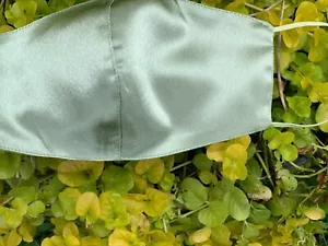 Olive Green Face Mask, 100%, Women's Mask, Reusable, Washable, Artistic, USA - Picture 1 of 4