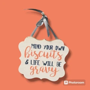 Cute Witty Decorative Hanging Sign Plaque - Picture 1 of 1