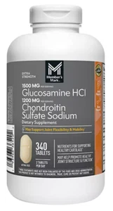Members Mark Triple Strength 1500 mg Glucosamin 1200 mg Chondroitin (340 Stück) - Bild 1 von 4