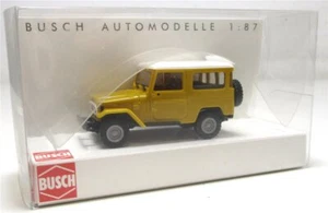 Busch modello auto H0 1/87 auto Toyota Land Cruiser J4 confezione originale (52-23) - Foto 1 di 1