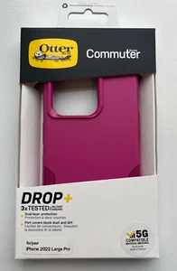 OtterBox - guscio rigido serie Commuter per Apple iPhone 14 Pro - nel fucsia - Foto 1 di 2