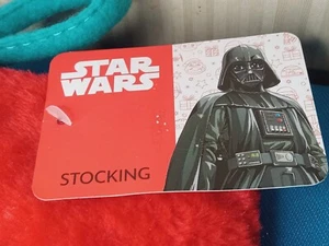 Star Wars Darth Vader 8,5" Weihnachtsstrumpf Neu mit Etikett  - Bild 1 von 6
