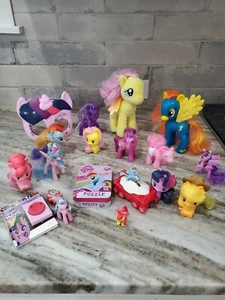My Little Pony 19 Wonder bolt Flutter Shy Rainbow Dash Mcdonalds vintage lot - Picture 1 of 11