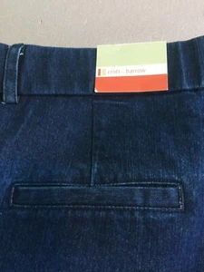Croft & Barrow Damengröße 14 blaue Jeans brandneu. - Bild 1 von 12