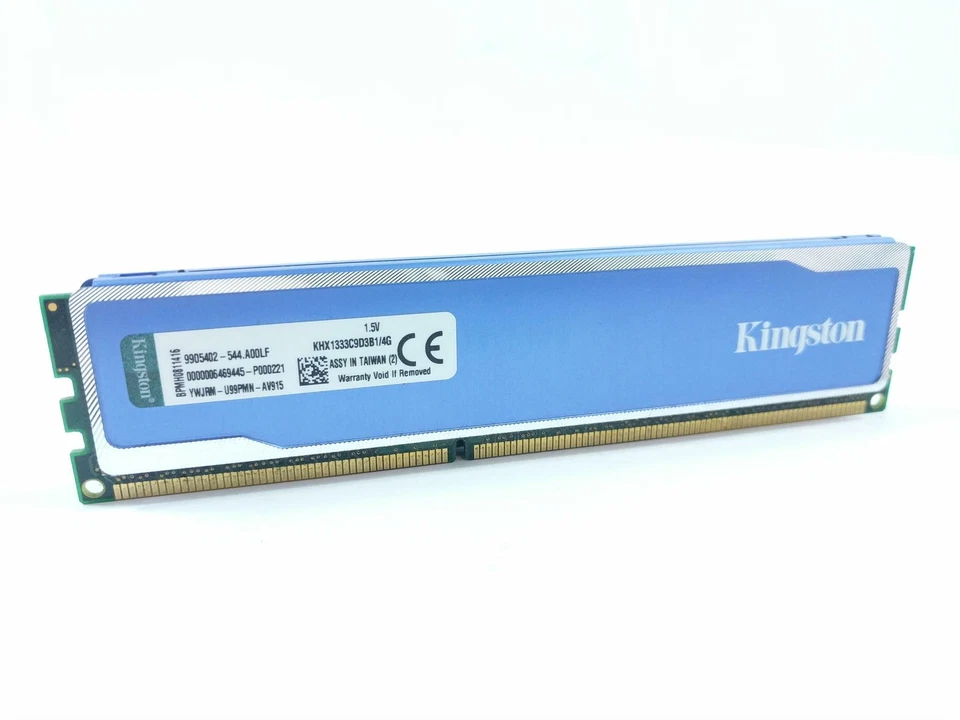 Kingston HyperX Blu KHX1333C9D3B1/4G 4GB PC3-10600 DDR3 1333MHz PC RAM - Image 1 of 1