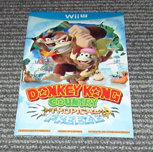 Donkey Kong Country Tropical Freeze (solo manual de instrucciones) Nintendo Wii U - Imagen 1 de 2