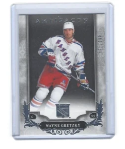 2018 2018-19 Artifacts Wayne Gretzky Short Print 421/599 #137 New York Rangers - Bild 1 von 2