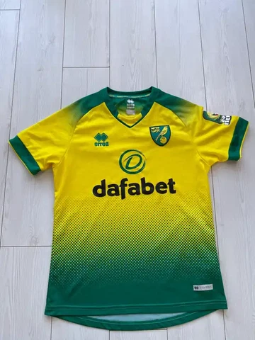 New (other) FC NORWICH CITY 2019 20 Home Soccer Football Shirt Jersey sz S ERREA Cover