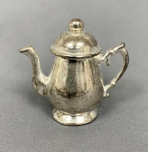 CAFETIÈRE MINIATURE EN MÉTAL POUR MAISON DE POUPÉES - 4 CM - Imagen 1 de 2