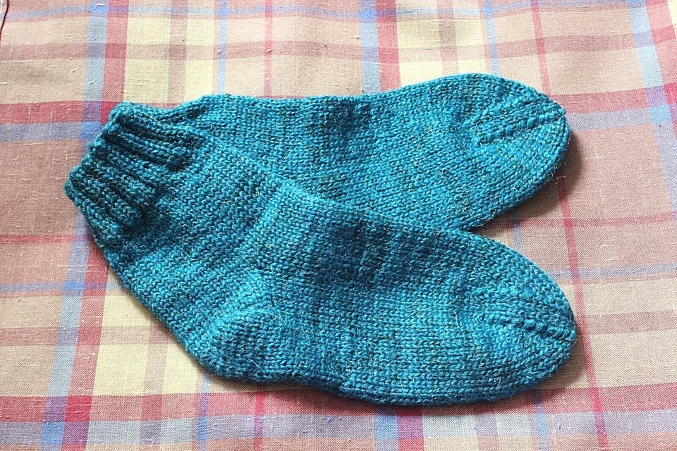 Calcetines unisex de regalo de recuerdo ucraniano tejido a mano plantilla manual 24 cm Foto 1 de 2