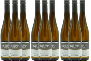 (10 x 0,75l) 23er CHARDONNAY Spätlese trock.Erzeugerabfüllung Weingut Kopp Pfalz - Bild 1 von 11