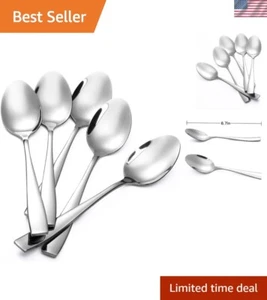 Elegant 12-Piece Stainless Steel Teaspoon Set, 6.7-Inches - Great for Home Use - Picture 1 of 9