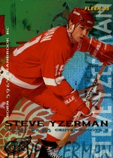 1994-95 Fleer Red Wings Hockey Card #67 Steve Yzerman