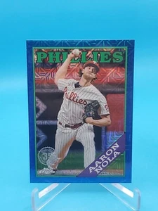 Aaron Nola 2023 Topps Series 2 #2T88C-60 Silver Pack Blue Mojo 68/150 - Phillies - Picture 1 of 2