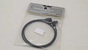 Cable synchro de flash avec fiche Rollei neuf pour Rolleiflex, longueur 40cm - Zdjęcie 1 z 5