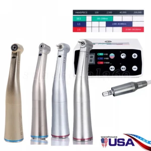 Dental Electric LED Brushless Micro Motor/1:5 1:1 Increasing Fiber Handpiece - Picture 1 of 65