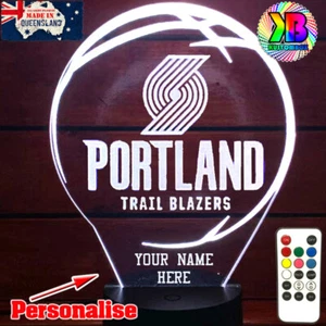 SACRAMENTO KINGS BASKETBALL Personalised 3D LED Night Light 7 Colour Change Lamp - Picture 1 of 15