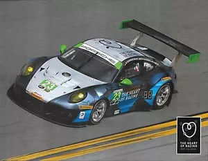 2016 Alex Riberas & Mario Farbacher "Das Herz des Rennsports" #23 IMSA POSTKARTE - Bild 1 von 1