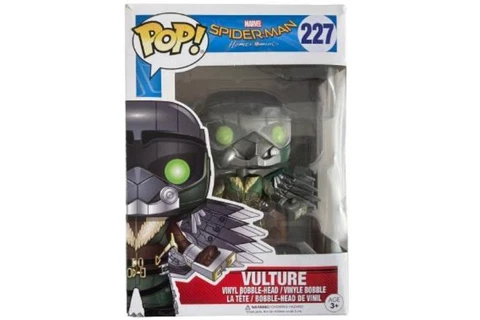 Funko Pop! Marvel Spiderman Homecoming Collectible Vinyl Bobble-Head Vulture 227 Cover