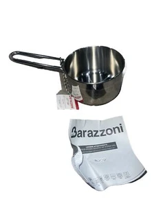 BARAZZONI S.P.A. Steinless Steel Saucepan 10 Cm Diameter MADE IN ITALY NWT - Picture 1 of 11