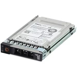 Dell 1.92TB 12/24Gbps SAS RI TLC 2.5 SSD KPM6XRUG1T92 (ME) CPO (4CN85-R) - Picture 1 of 5