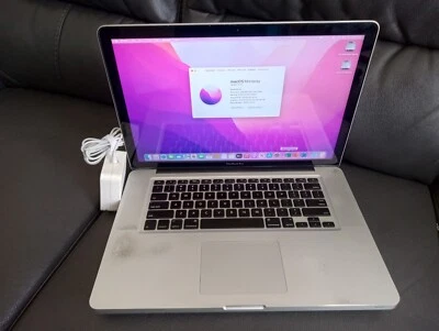 Apple MacBook Pro Core 2 Duo 2.6GHz 15” 500GB SSD+8GB+macOS Monterey/Capitan Wty - Image 1 of 4