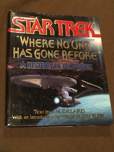 Star Trek Where No One Has Gone Before Large Hardback Book History in Pictures - Picture 1 of 3