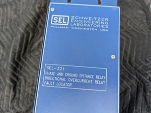 Schweitzer Eng. SEL-321 Phase & Ground Distance Relay Overcurrent Cut Wires - Picture 1 of 5