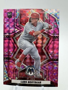 2022 Panini Mosaic #243 Lars Nootbaar Rookie Pink Camo Prizm RC - Picture 1 of 2