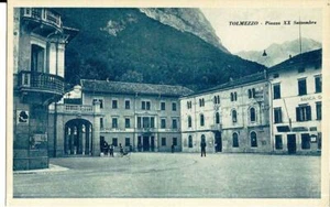 ud 169 Anni 30 TOLMEZZO (Udine) Piazza XX settembre - non viagg. FP - Ediz F.G.B - Imagen 1 de 1