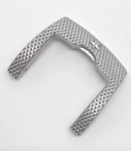 Authentic Zenith 18mm Stainless Steel Replacement Silver Tang Buckle OEM - Picture 1 of 2