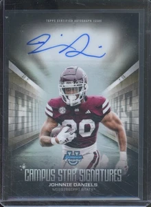 2025 Bowman U Chrome JOHNNIE DANIELS #CSS-JD Campus Star Signatures Auto Miss St - Picture 1 of 2