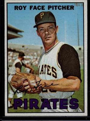 1967 Topps Baseball #49 Roy Face, Ex, Pirates - Image 1 of 2