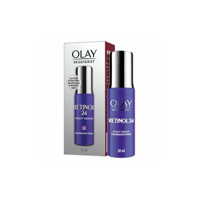 Suero suavizante Olay Regenerist Retinol 24 noches sin fragancia, 1,3 fl oz (NUEVO) Foto 1 de 2