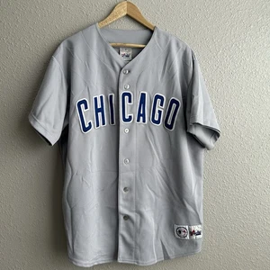 Majestic Vintage 90’s Y2K Gray Chicago Sammy Sosa #21 Jersey XL - Bild 1 von 14