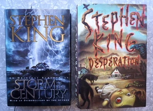 Stephen King Desperation Storm Of The Century Hardcover Lot EXCELLENT! - Imagen 1 de 9