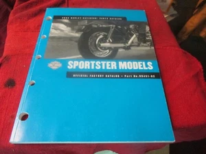 Harley Davidson Sportster 2002 Models Parts Catalogue Part # 99451-02 084225 - Picture 1 of 15