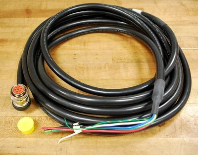 Modicon MC-CHRA-025, 25' Cable 4/C 16awg 1PR/22AWG with Connector JT06L165-1S - Image 1 of 4