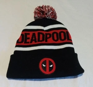 Gorro Deadpool rojo blanco y negro para hombre Marvel - Imagen 1 de 2