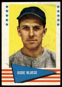 1961 Fleer Baseball Greats (F418-3) #93 Ossie Bluege - Picture 1 of 2